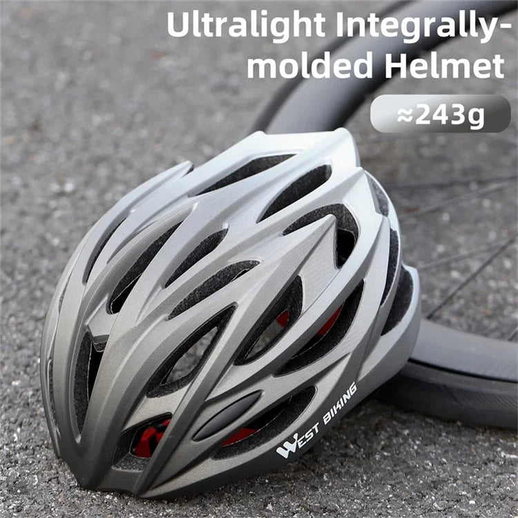 WEST BIKING YP0708116 Gradient Cycling Helmet Head Protection PC+EPS Breathable Bike Helmet
