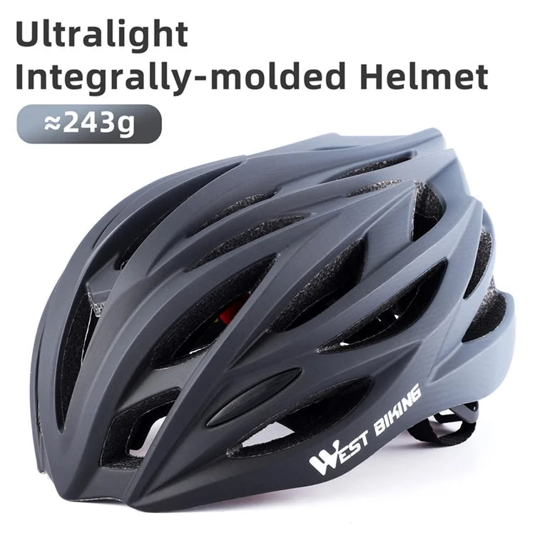 WEST BIKING YP0708116 Gradient Cycling Helmet Head Protection PC+EPS Breathable Bike Helmet