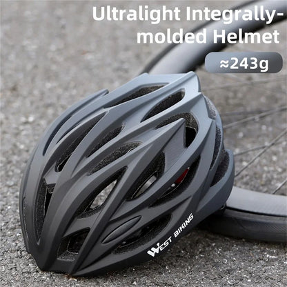 WEST BIKING YP0708116 Gradient Cycling Helmet Head Protection PC+EPS Breathable Bike Helmet