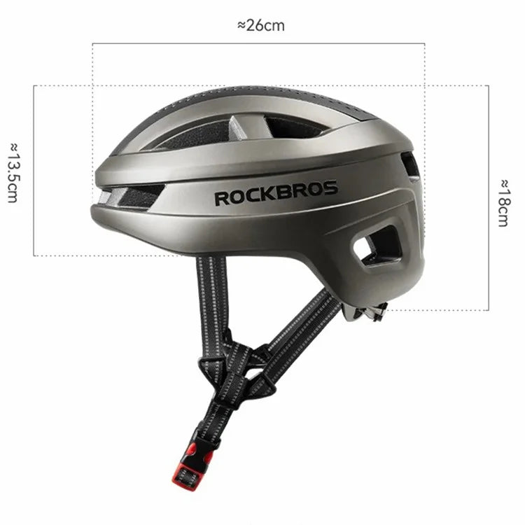 ROCKBROS Bicycle Helmet Breathable Head Protector Cycling Helmet (Matte Design)