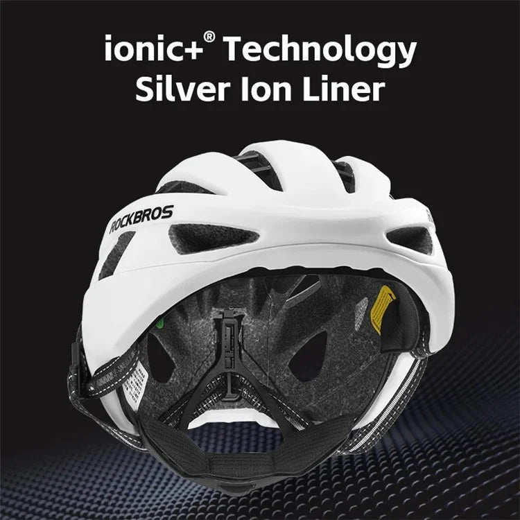 ROCKBROS LK-11 Anquetil Cycling Helmet Head Protection PC+EPS Shock-Absorbed Helmet (CE)