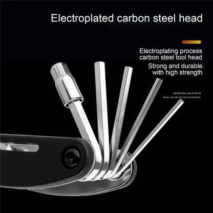 BENGGUO BG-9890 MTB Bike Foldable Maintenance Wrench Repair Kits 21 In 1 Multi-Function Bike Tools