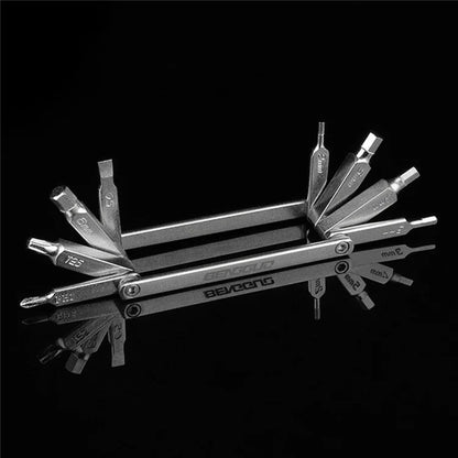 BENGGUO BG-9897 MTB Bike Repair Kits 8 In 1 Multi-Function Bike Tools Foldable Maintenance Wrench