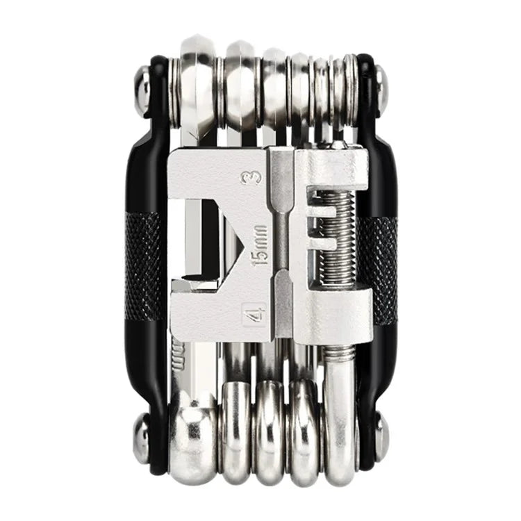 RIDERACE RR9516BK Multifunction Bicycle Maintenance Tool Kit Cutter Screwdriver Bike Repair Tools Set