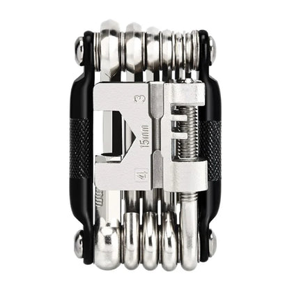 RIDERACE RR9516BK Multifunction Bicycle Maintenance Tool Kit Cutter Screwdriver Bike Repair Tools Set