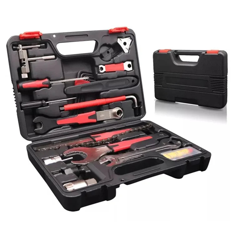 RIDERACE RR7961 18-In-1 Bicycle Maintainance Tool Kit Spoke Key Wrench Bike Repair Tool Set