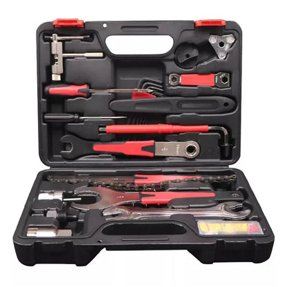 RIDERACE RR7961 18-In-1 Bicycle Maintainance Tool Kit Spoke Key Wrench Bike Repair Tool Set