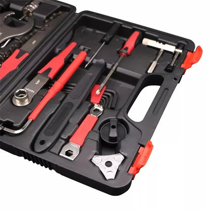 RIDERACE RR7961 18-In-1 Bicycle Maintainance Tool Kit Spoke Key Wrench Bike Repair Tool Set