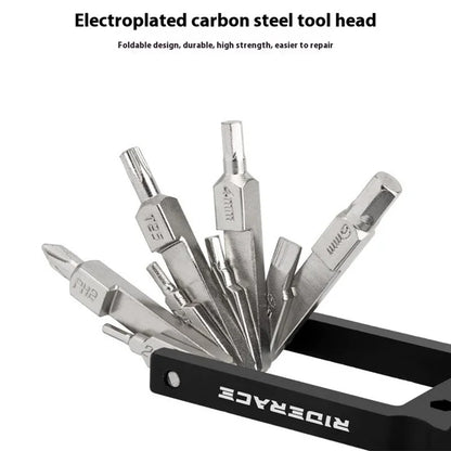 RIDERACE RR9350 Bicycle Tool Kit Compact Size 20 in 1 Bike Repair Tools Set