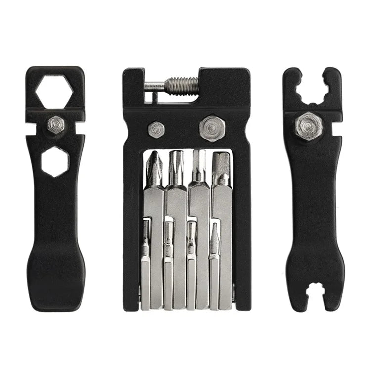 RIDERACE RR9350 Bicycle Tool Kit Compact Size 20 in 1 Bike Repair Tools Set
