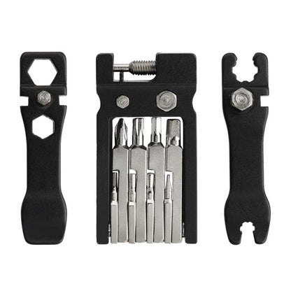 RIDERACE RR9350 Bicycle Tool Kit Compact Size 20 in 1 Bike Repair Tools Set