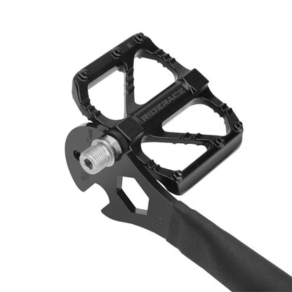 RIDERACE RR9369 High Carbon Steel Long Handle Bicycle Pedal Removal Wrench Bike Repair Tool