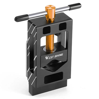 WEST BIKING YP0719365 Bicycle Fork Cutoff Tool Carbon Fiber Seat Post Cutting Saw Guide Cutoff Tube Holder