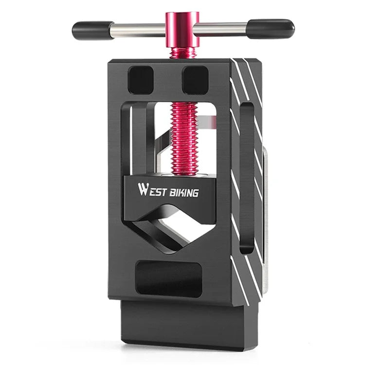 WEST BIKING YP0719365 Bicycle Fork Cutoff Tool Carbon Fiber Seat Post Cutting Saw Guide Cutoff Tube Holder