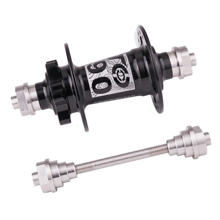 ZTTO Bike Truing Stand Thru Axle Adapter 12 / 15 / 20mm Bicycle Thru Axle Front Hub Steel Fixing Bar