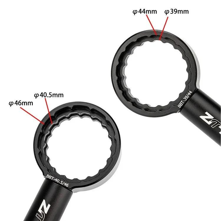 ZTTO Bike Bottom Bracket Wrench Aluminum Alloy Road MTB Bicycle Crankset Spanner
