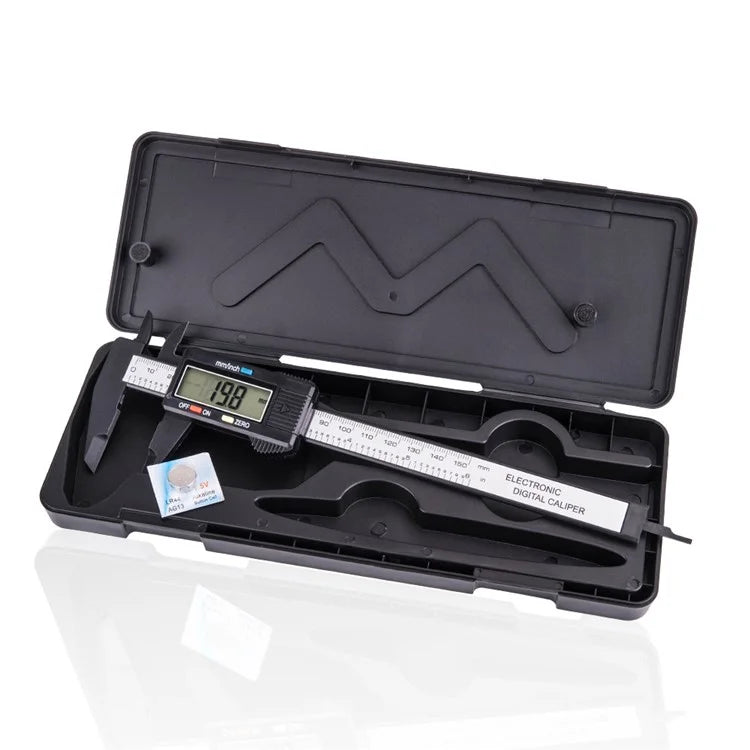 ZTTO 0-150mm Digital Vernier with LCD Screen Plastic Digital Caliper Measuring Tool