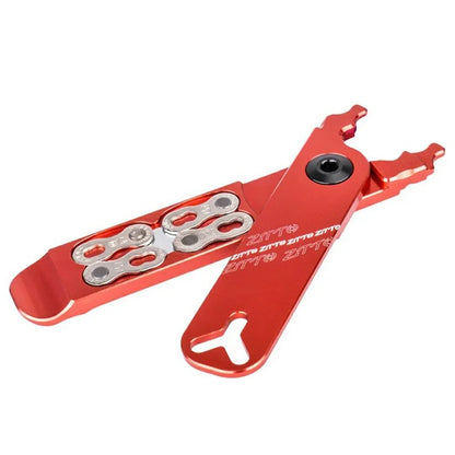 ZTTO MSKQ 4-in-1 Bicycle Chain Link Remover Aluminum Alloy Tire Prying Valve Core Removal Tool
