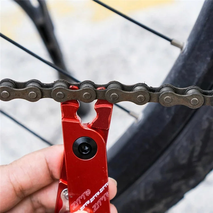 ZTTO MSKQ 4-in-1 Bicycle Chain Link Remover Aluminum Alloy Tire Prying Valve Core Removal Tool