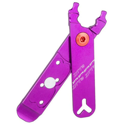 ZTTO MSKQ 4-in-1 Bicycle Chain Link Remover Aluminum Alloy Tire Prying Valve Core Removal Tool