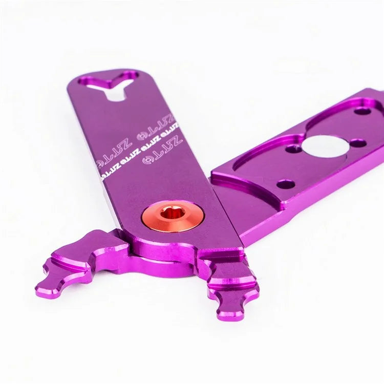 ZTTO MSKQ 4-in-1 Bicycle Chain Link Remover Aluminum Alloy Tire Prying Valve Core Removal Tool