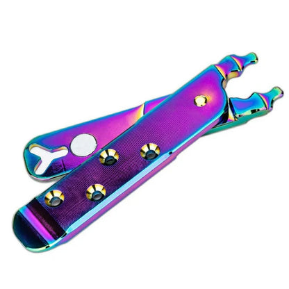 ZTTO MSKQ 4-in-1 Bicycle Chain Link Remover Aluminum Alloy Tire Prying Valve Core Removal Tool