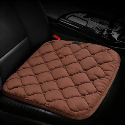 12V Mechanical Switch USB Electric Heating Car Seat Cushion Warm Winter Seat Heater Mat