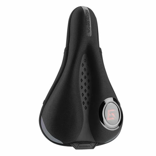 ROCKBROS Bike Silicone Cushion Seat Cover Thickened Shock-resistant MTB Seat Cushion for Cycling
