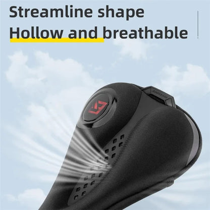 ROCKBROS Bike Silicone Cushion Seat Cover Thickened Shock-resistant MTB Seat Cushion for Cycling