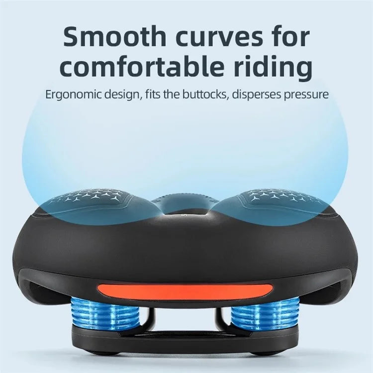ROCKBROS Bike Cycling Saddle Breathable Shock Absorption Bicycle Seat Cushion