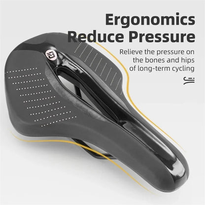 ROCKBROS 8180 Foam Sponge Bike Seat Saddle Breathable Bicycle Seat Cushion