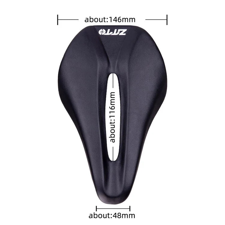 ZTTO 1138 EVA+Microfiber Leather Bike Saddle Hollow Breathable MTB Road Bicycle Seat Cushion