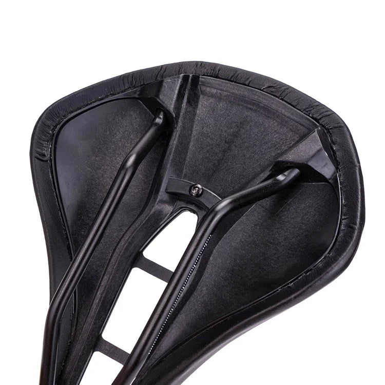 ZTTO 6900 Mountain Road Bike Saddle Cycling Soft Leather Hollow Cushion