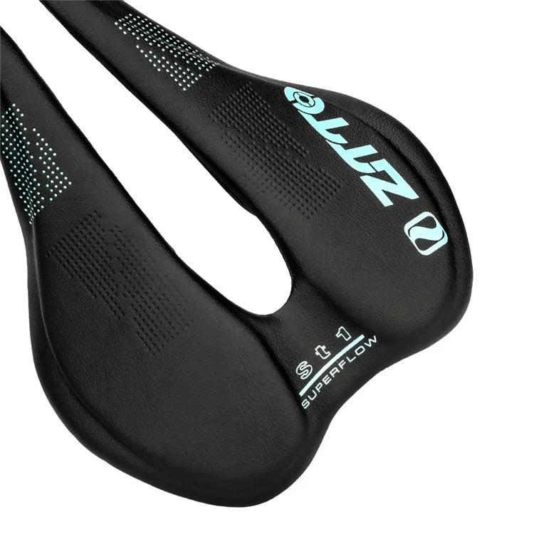 ZTTO ST1 Hollow Seat Cushion Breathable Microfiber Leather Mountain Road Bike Saddle