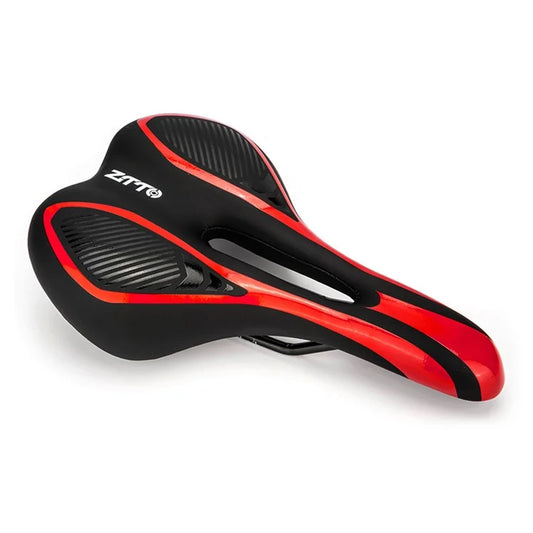 ZTTO 6219 Microfiber Leather Hollow Saddle Mountain Road Bicycle Seat Cushion