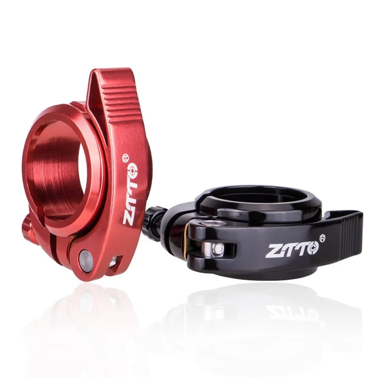 ZTTO JX072 39.8mm Aluminum Alloy Folding Bike Seat Post Clamp Seat Tube Clip