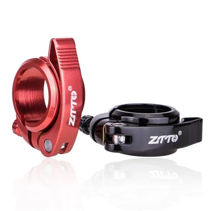 ZTTO JX072 40.8mm Folding Bike Seat Post Clamp Aluminum Alloy Bicycle Seat Tube Clip