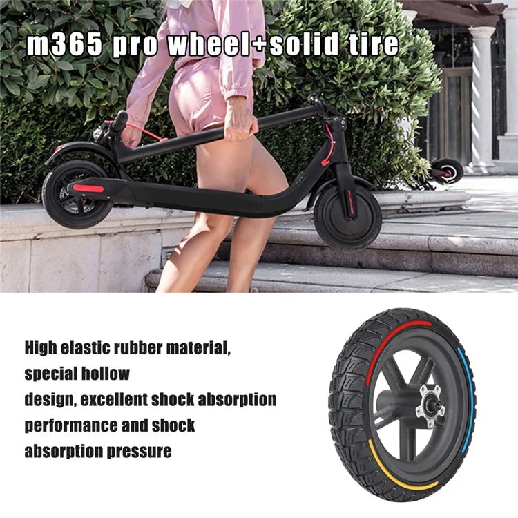 LYXM238-7 For Xiaomi M365 Pro E-Scooter Wheel Off-Road Anti-Slip Electric Scooter Wheel Hub