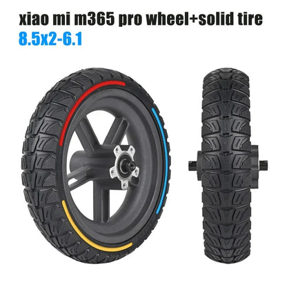 LYXM238-7 For Xiaomi M365 Pro E-Scooter Wheel Off-Road Anti-Slip Electric Scooter Wheel Hub