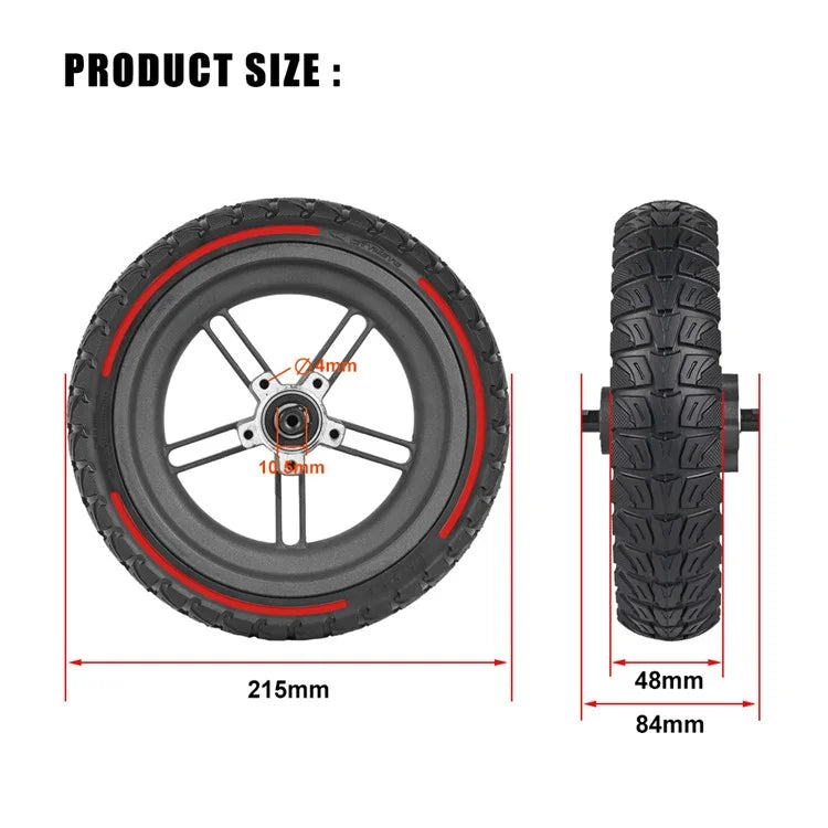 LYXM238-3 For Xiaomi Mi Electric Scooter 1S  /  M365 Wheel Hub Anti-Slip E-Scooter Tire