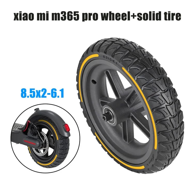 LYXM238-8 For Xiaomi M365 Pro Electric Scooter Wheel Hub Anti-Slip E-Scooter Tire