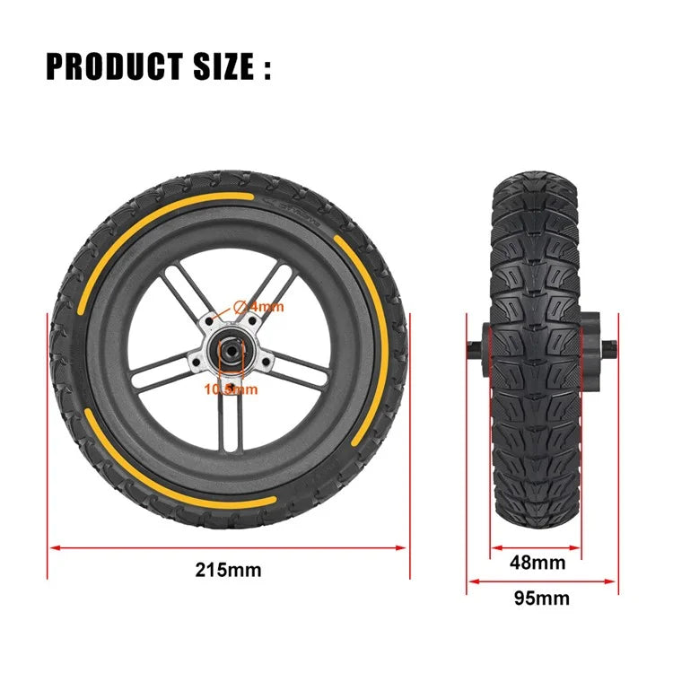 LYXM238-8 For Xiaomi M365 Pro Electric Scooter Wheel Hub Anti-Slip E-Scooter Tire