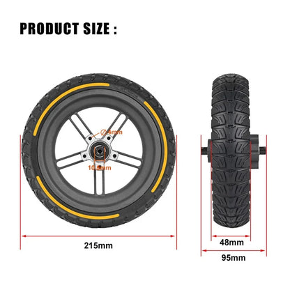 LYXM238-8 For Xiaomi M365 Pro Electric Scooter Wheel Hub Anti-Slip E-Scooter Tire