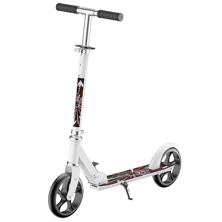 888888 Aluminum Alloy Commuting Foldable Scooter (200 Thickened Version)