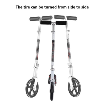 888888 Aluminum Alloy Commuting Foldable Scooter (200 Thickened Version)