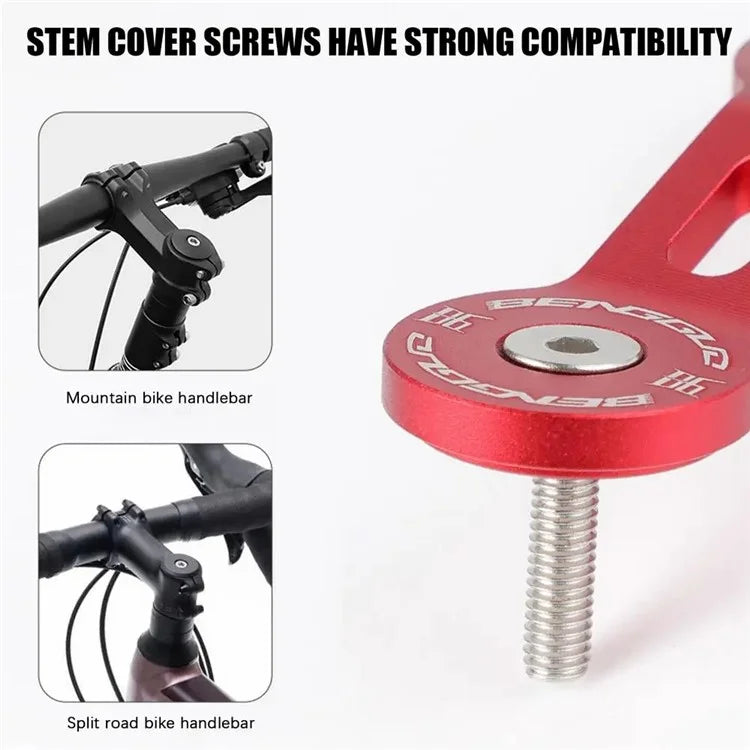 BENGGUO BG-2118 Bicycle Computer Aluminum Alloy Extension Bracket with Silicone Phone Holder