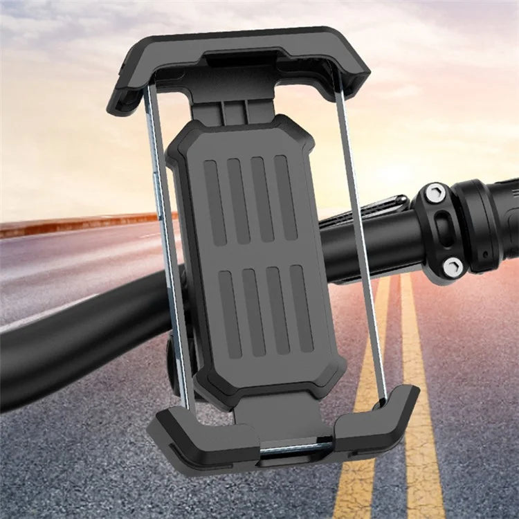 YYS-608 Cycling Phone Mount Bicycle Phone Holder with Knob Tail Clip