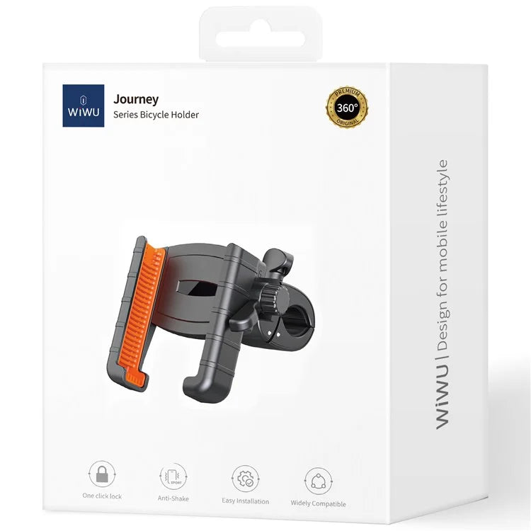 WIWU Wi-ZC002 Bike Handlebar Phone Mount Holder Cell Phone Bracket for Bicycle