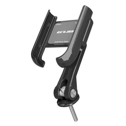 GUB G-92 Aluminum Alloy Bicycle Phone Bracket Shockproof Rotatable Phone Holder Mount for 4.2-7.2 Inch 65mm-100mm Wide Phones
