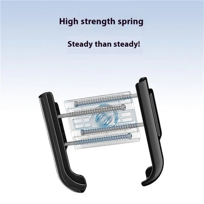 GUB G-92 Aluminum Alloy Bicycle Phone Bracket Shockproof Rotatable Phone Holder Mount for 4.2-7.2 Inch 65mm-100mm Wide Phones